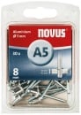 novus blind rivet A 5 X 8 ALU 30pcs NEW