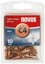 novus blind rivet A 4 X 6 CU 20ST NEW