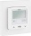 somfy Chronis Smoove Uno Pure White timer con cornice Smoove Pure NUOVO