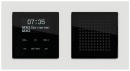 merten radio DAB+ empotrada con Bluetooth incluyendo altavoz, color negro para Sistema M NUEVO