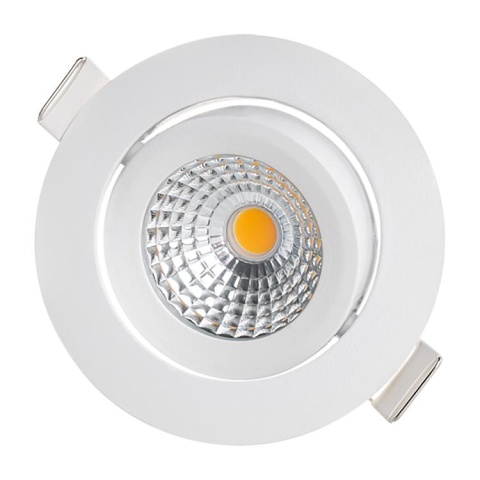 LED LightPro Faretto da incasso a LED, nichel, 4,5W 350lm CCT 2000?2700K UGR<19 CRI95 Ø68mm NUOVO