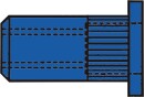 GESIPA blindklinkmoeren staal-geslepen kleine kop M 6 x 9...