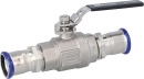 Effebi Stainless Steel Press Ball Valve M-Contour Ø 18 mm NEW