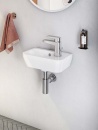 Vitra lave-mains Integra avec trou pour robinet 370 x 220 mm HL gauche avec trop-plein blanc NEUF