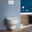 DURAVIT WC suspendido nº 1 Compact, sin borde,...