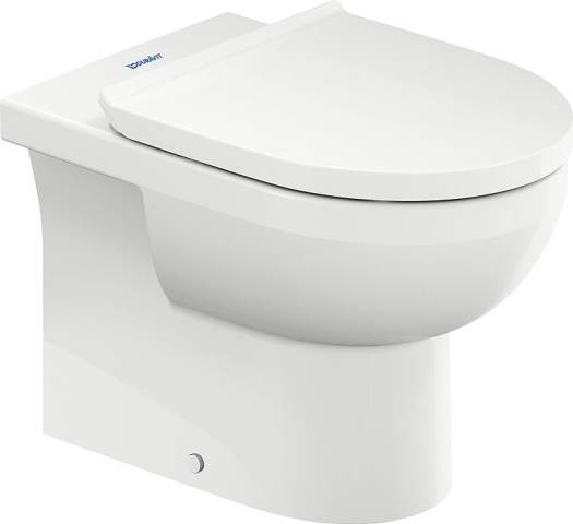 WC a colonna DURAVIT n. 1, senza bordo, bianco NUOVO