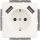 Busch-Jaeger SCHUKO 2x USB socket outlet 20 EUCB2USB-884 NEW