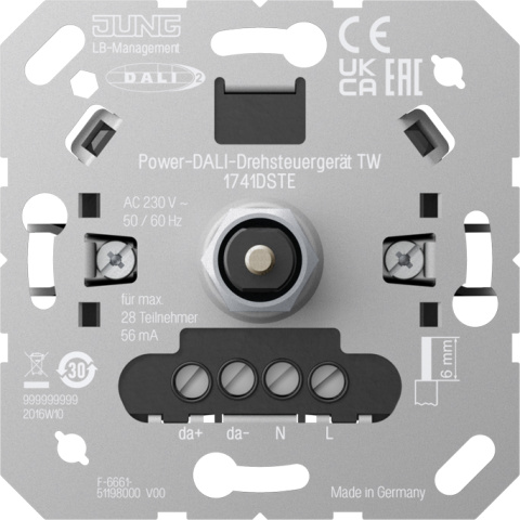 Jung Power-DALI-Drehsteuergerät TW 1741 DSTE NEU