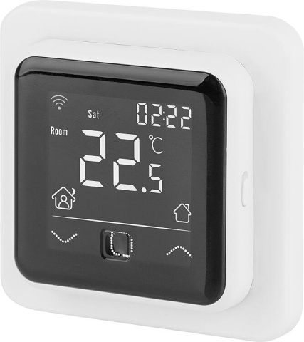 Raumthermostat digital unterputz C16 Wifi, Weiß inkl. Bodensensor NEU