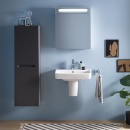 DURAVIT lavabo No. 1 l x h x p : 800 x 175 x 460 mm, avec vasque, avec 1 bac, blanc NEUF