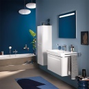 DURAVIT lavabo núm. 1 An x Al x Fo: 650 x 175 x 460 mm, c. cubeta, c. 1 HL, blanco NUEVO