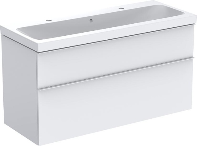 GEBERIT WTU+Keramik-WT iCon 1200x705x485 mm wit hgl./greep wit mat NIEUW