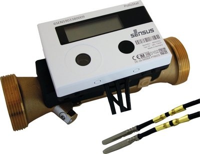 Sensus US-Zähler WMZ PolluStat qp 0,6 B DN20 L:190 AG1" PN16 45/5,2 wMBus 7738342371 NEU