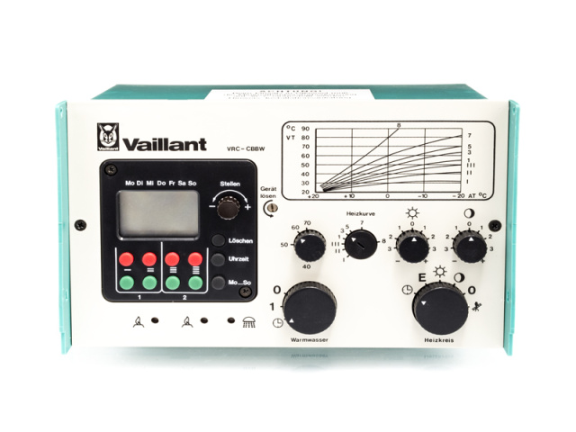 Vaillant VRC-CBBW 9530 mit Digitaluhr