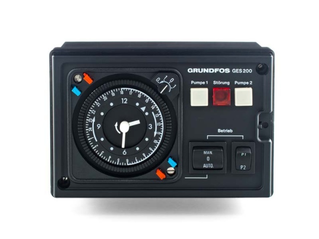 Grundfos GES 200 con reloj analógico TP