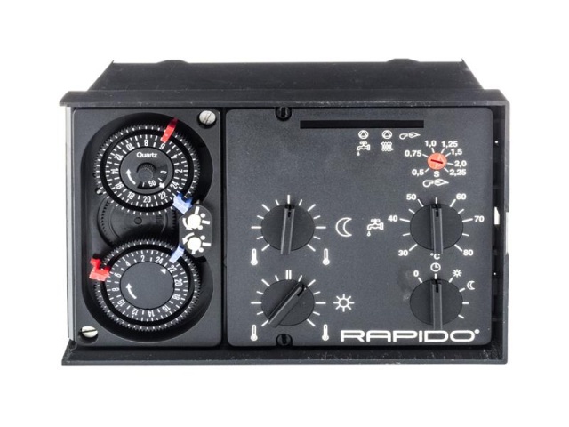 Rapidomatic 2 S avec câble fixe et horloge analogique