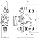 evenes Unité de régulation de sol Easyflow Thermo, 20-45°C, Wilo Para 15/6 SC NEUF