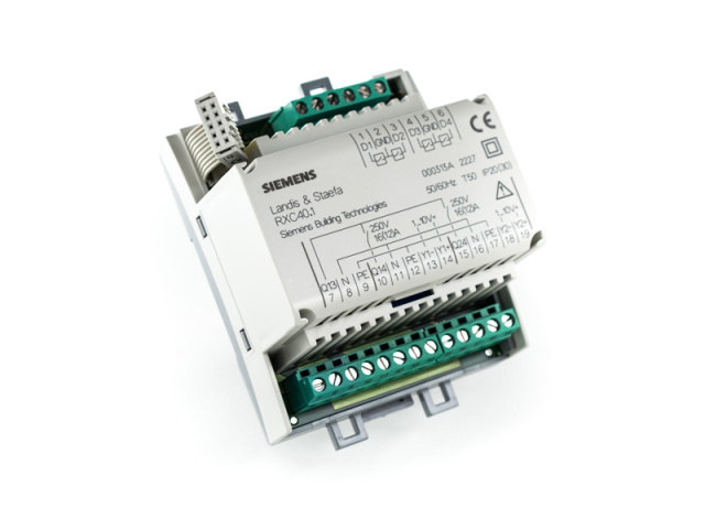 Siemens RXC40.1 Extension module for DIN rail