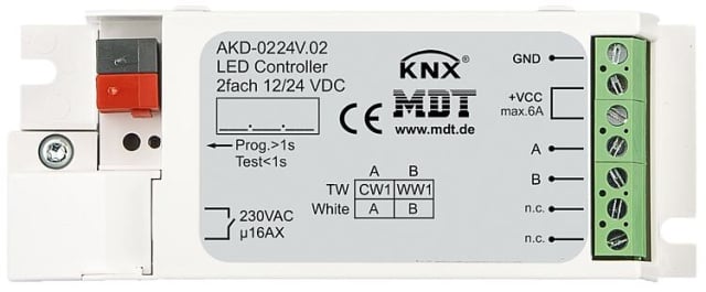 MDT UP LED Controller 2-Kanal 3/6 A NEU