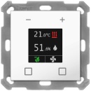 Termostato de ambiente MDT Smart 55, blanco puro...