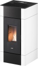 Cadel Pellet Stove Cristal 9, Cladding Metal White NEW