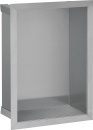 Evenes wall niche with stainless steel back panel, depth...