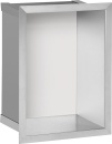 Evenes wall niche, white glass rear panel, depth 150 mm,...