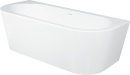 Evenes Raumspar Badewanne Edena BxHxT: 1800x580x790mm Farbe: Weiss inkl. Wassereinlauf NEU