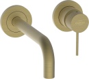 evenes Mezclador mural para lavabo Comallo Soft Brass NUEVO