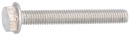 Hexagon head screws with flange and VG DIN 6921 A2-70 M...