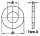 Scheiben Form A DIN 125 A2 2,5 VPE: 2000 NEU