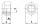 Ecrous hexagonaux, autobloquants, forme basse DIN 985 A2-70 M 20 Gleitmo UE : 50 NEUF