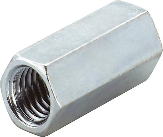 Tuercas de unión acero inoxidable A4 DIN 6334, M27 PU=10 piezas NUEVO