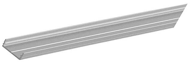 BRUMBERG QualityFlex ONE LED surface-mounted profile, flat, anodised aluminium, L x W x H: 2,000 x 17.6 x 6 mm NEW