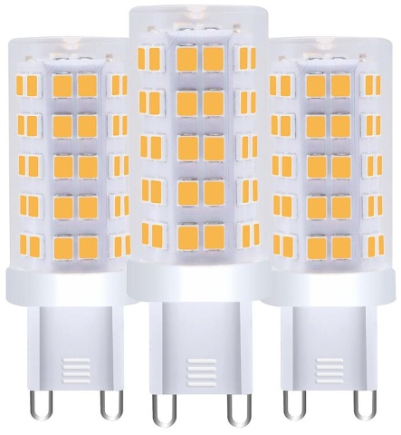 Żarówka LED SMD - Grain G9 4.5W 550lm 2700K Clear 3 Pack NEW