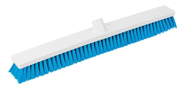 Hygiene broom, 60 cm, PBT, 0.25, blue NEW