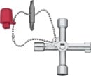 wiha Schaltschrankschlüssel Kreuz-Form NEU