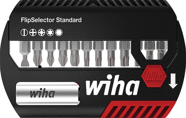 wiha bit set Wiha, 25 mm, 14-piece, 1/4"" NEW