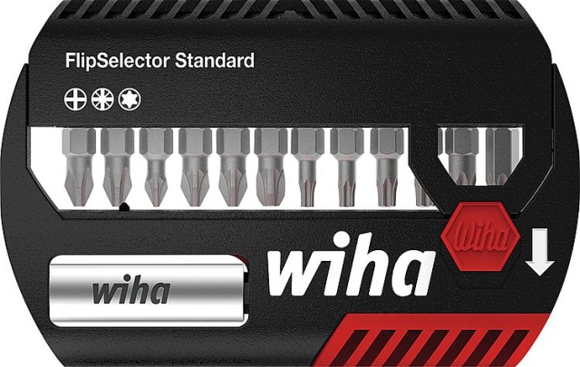 wiha Jeu dembouts Wiha, Pozidriv, 25 mm, Torx, 14 pièces, 1/4"" NOUVEAU