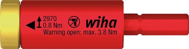 wiha VDE Adaptador de par easyTorque para slimBits y slimVario, máx. 0,8 Nm NUEVO