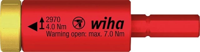 wiha VDE Adaptador de par easyTorque para slimBits y slimVario, máx. 4,0 Nm NUEVO