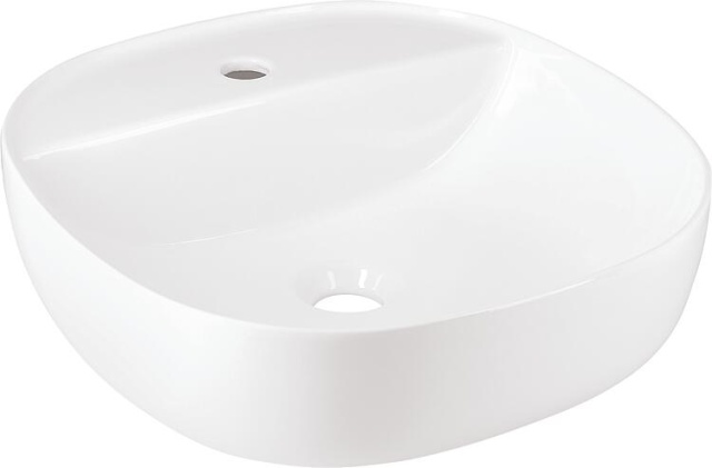 evenes Lavabo sobre encimera Mapari AxAxP: 450x150x450mm con agujero para grifo NUEVO