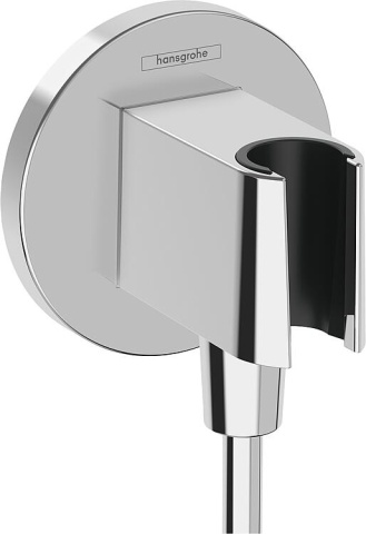 hansgrohe Fixfit S kolanko przyłączeniowe ścienne z uchwytem prysznicowym DN15 (1/2"") chrom NOWOŚĆ