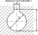 Kółko ręczne tarczowe Kipp DRM 80 x 10, aluminiowe z uchwytem i rowkiem K0161.5080X10 NOWOŚĆ