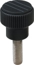 Kipp knurled knob with external thread M 6 x 30...