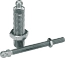 Kipp threaded spindle M 8 x 80 made of steel K0421.080801...