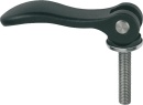 Kipp eccentric lever with external thread M6x40, steel...