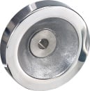 Tilting disc handwheel made of aluminium D=160...