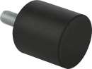 Kipp POMPY RUBBER TYPU D OUTSIDE THREAD M08X23,D=40,...