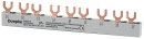 Doepke busbar EV-S G 3.9.120, 10 mm², fork, 3-phase NEW